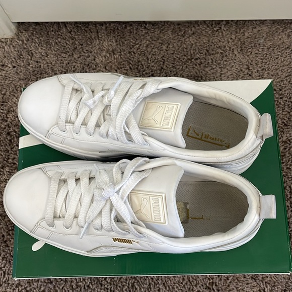 White Puma Mayze Classic Women’s size 10 - Picture 3 of 9